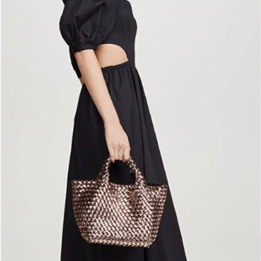 Naghedi Rose Gold St Barths Mini Tote Bag